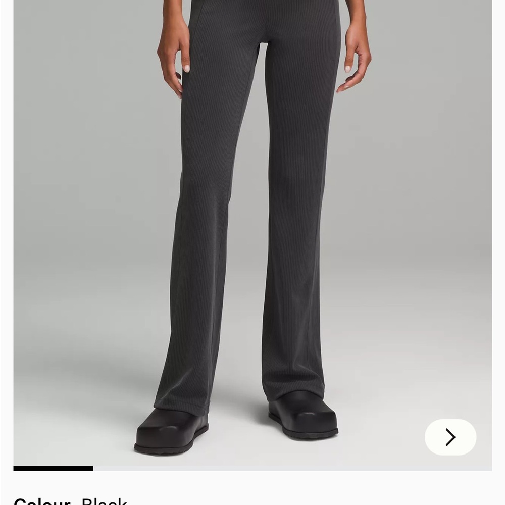 Lululemon Ribbed Softstreme flared Pants